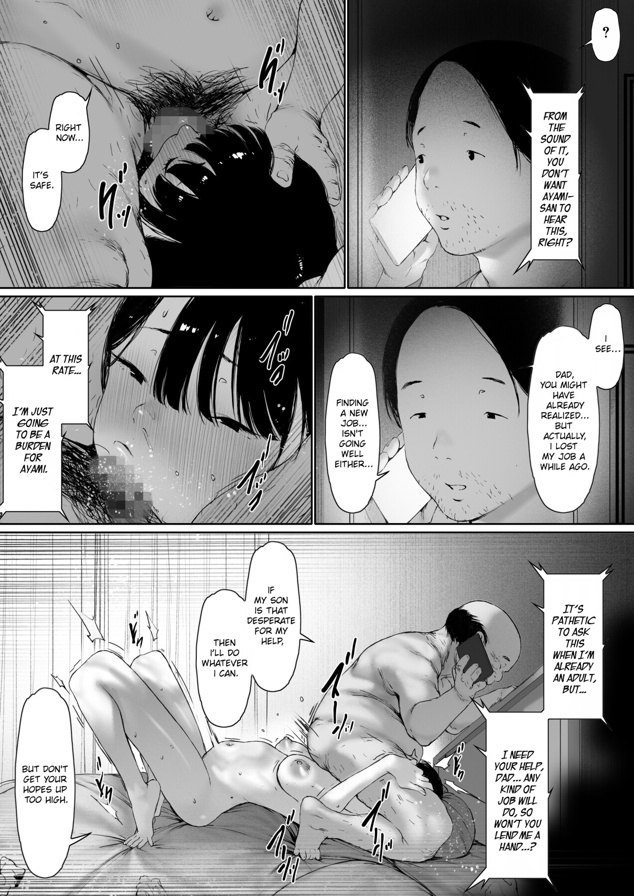 Hentai Manga Comic-Now Living with my father-in-law, I was supposed to have a happy newlywed life-Chapter 3-128